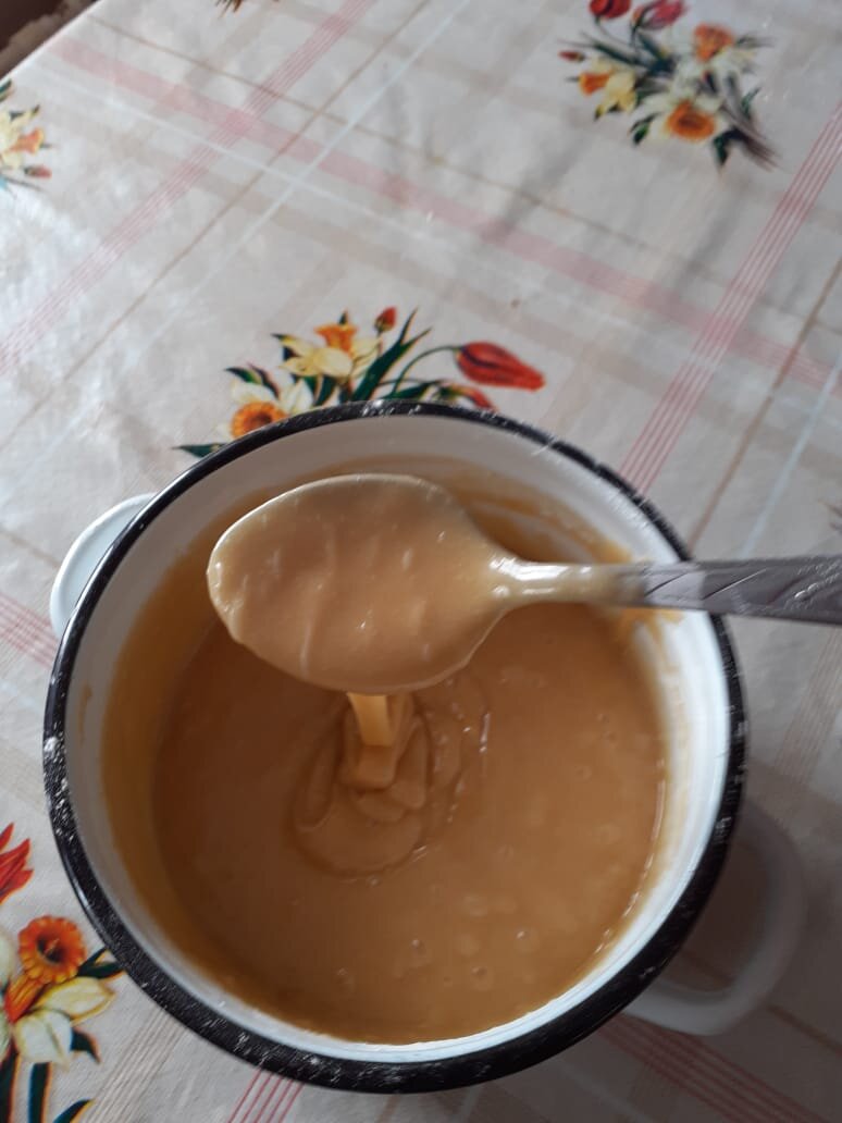 После водяной бани во второй раз