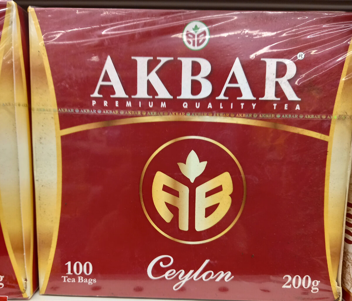 Чай "AKBAR" (фото автора)