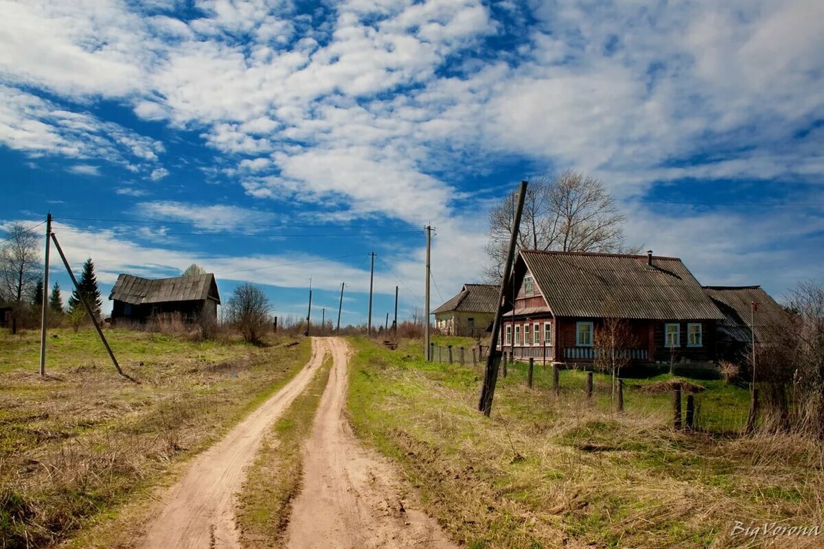 Русская деревня