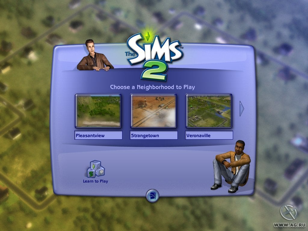 Симс 2. Симс 2 меню. Симс 2 города. SIMS 2 карта.