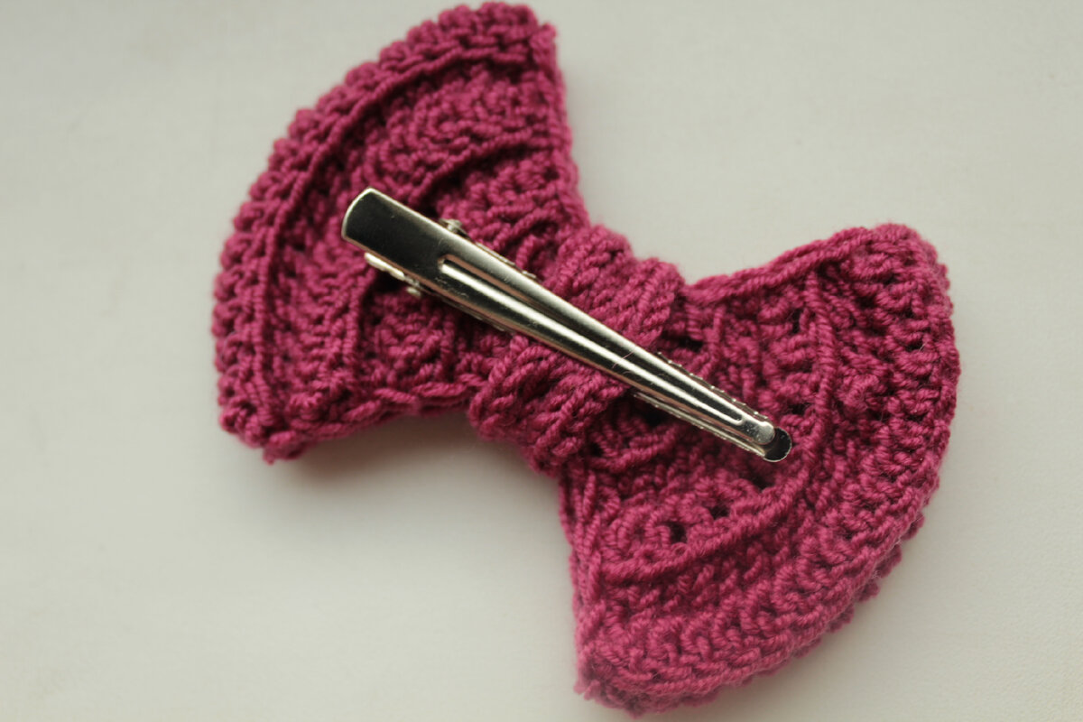 Бантик из Drops cotton merino