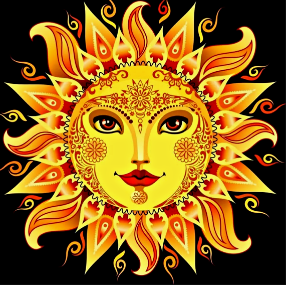 Сурья. Солнце. Ведическая культура.      Фото  pixabay.com