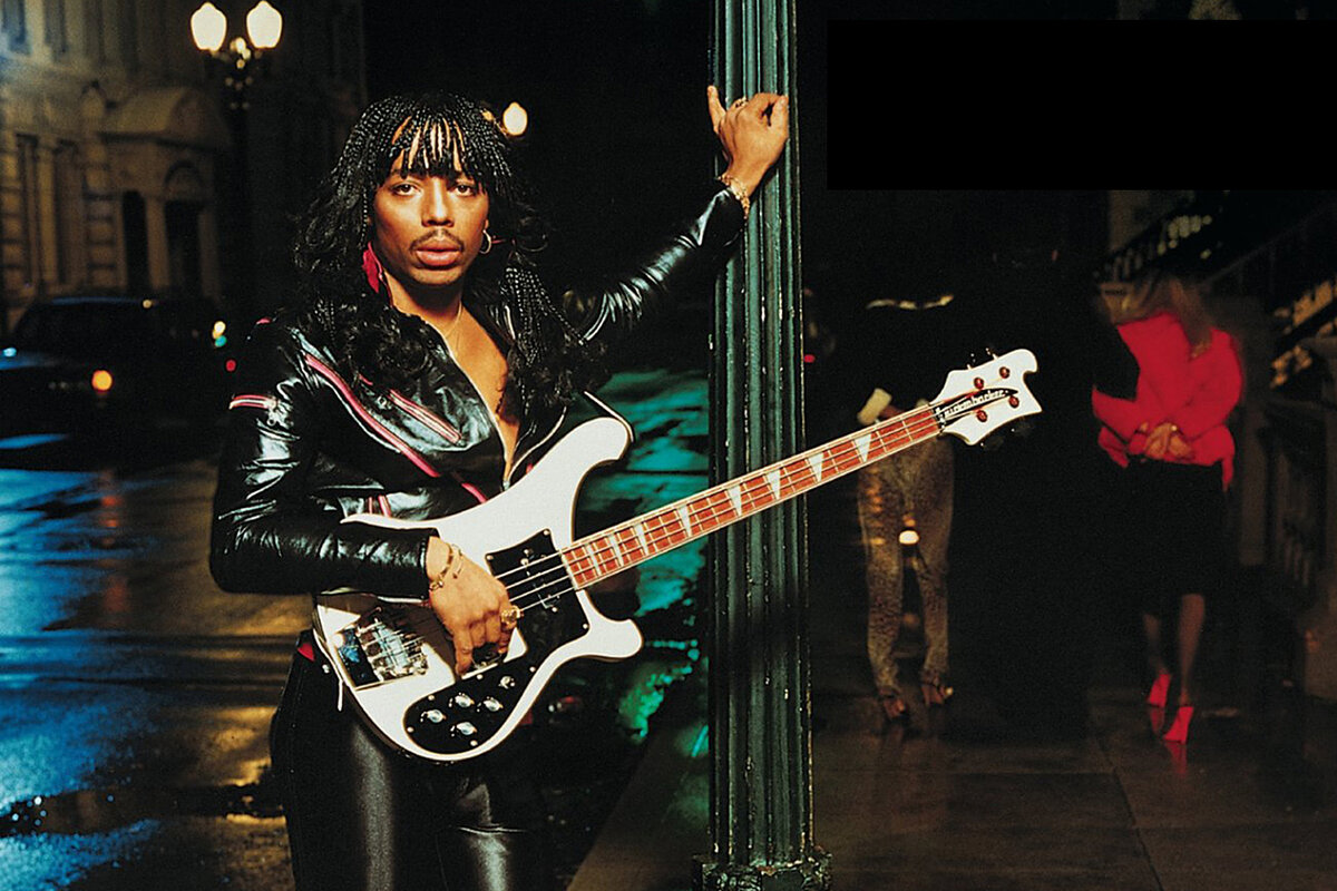 Rick James для альбом "Street Songs" 1981 года.