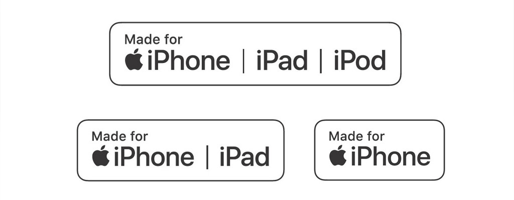 Так выглядит надпись на коробке сертифицированных MFi устройств