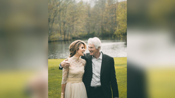 Ричард Гир и Алехандра Сильва. Фото © Instagram (запрещён на территории Российской Федерации) / Alejandragere