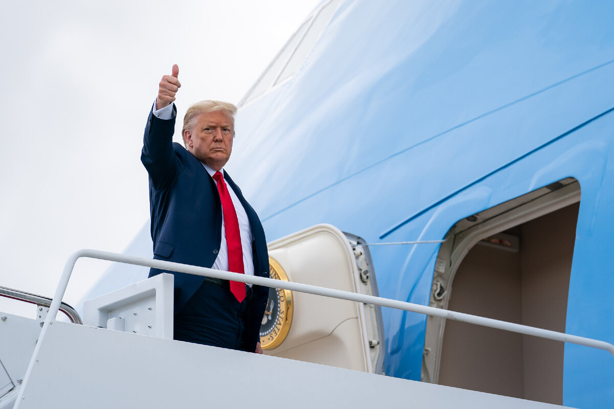 Сергей Гришин обратился к тогдашнему президенту США Дональду Трампу с просьбой дать ему гражданство. Фото:White House/via Globallookpress.com