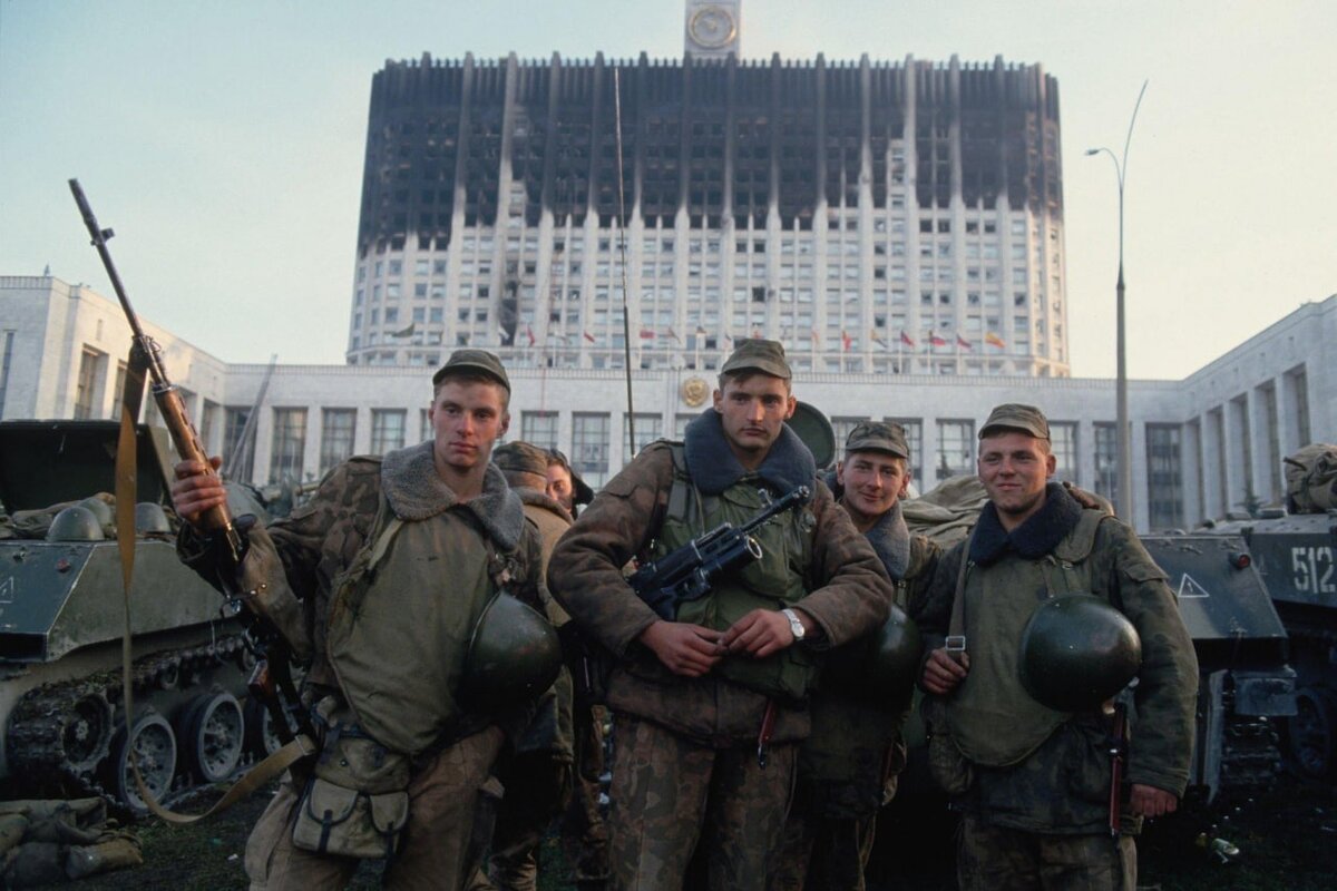 Чечня белый дом 1995
