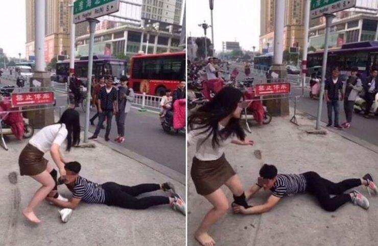 Соблазнение на улице. Mugging. Преследовать прилюдно. Групповое насилие девушки. Преследовать прилюдно.