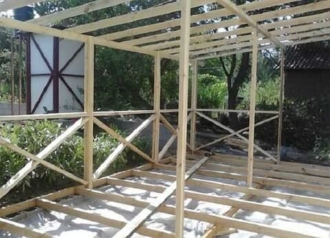  Самая простая деревянная конструкция