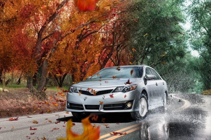 Всесезонные шины на автомобиле