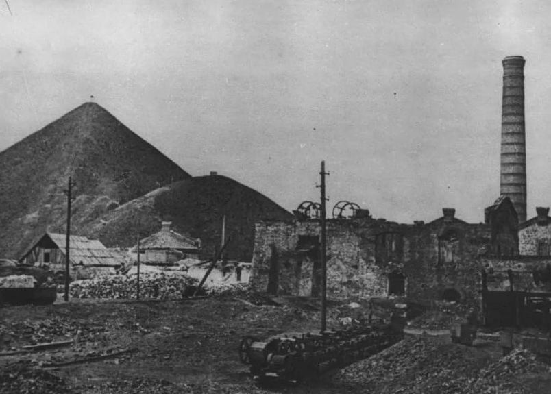 Разрушенный город Шахты