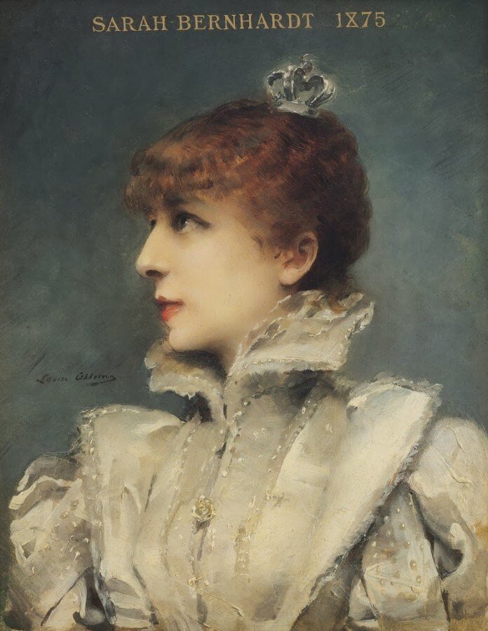 Л.Аббема. Портрет С.Бернар. 1875