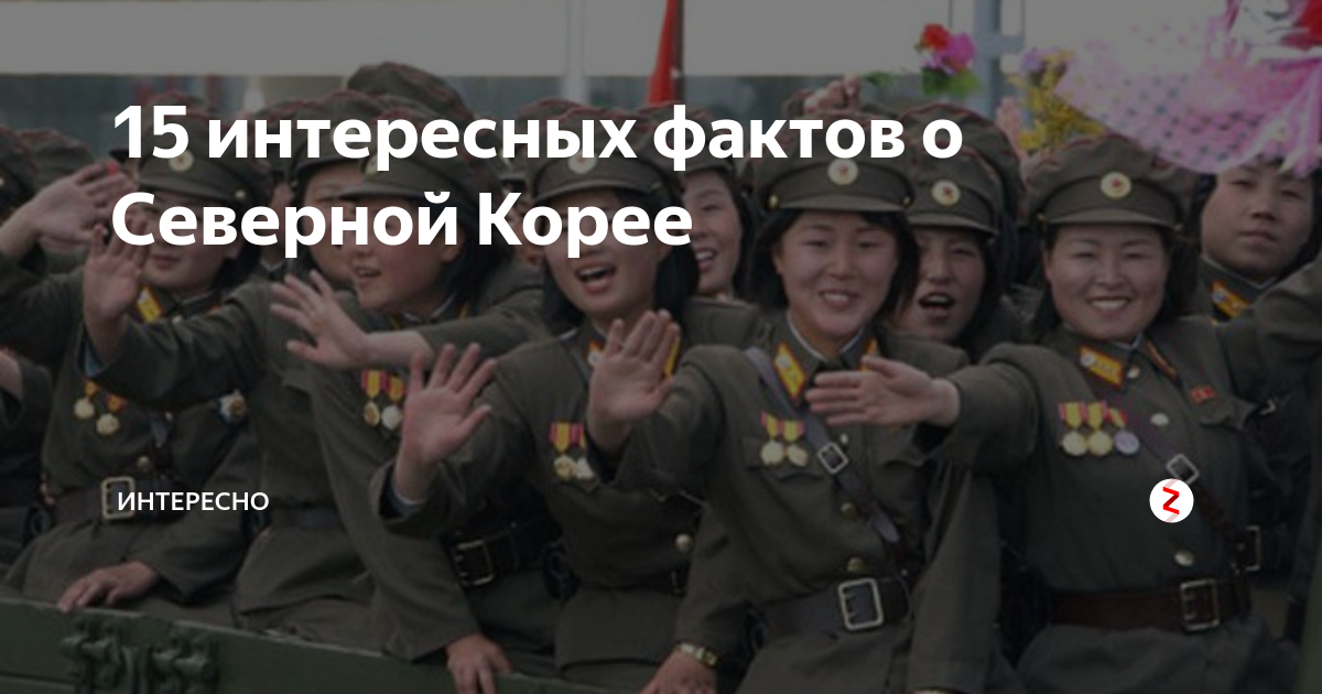 Северная корея интересные
