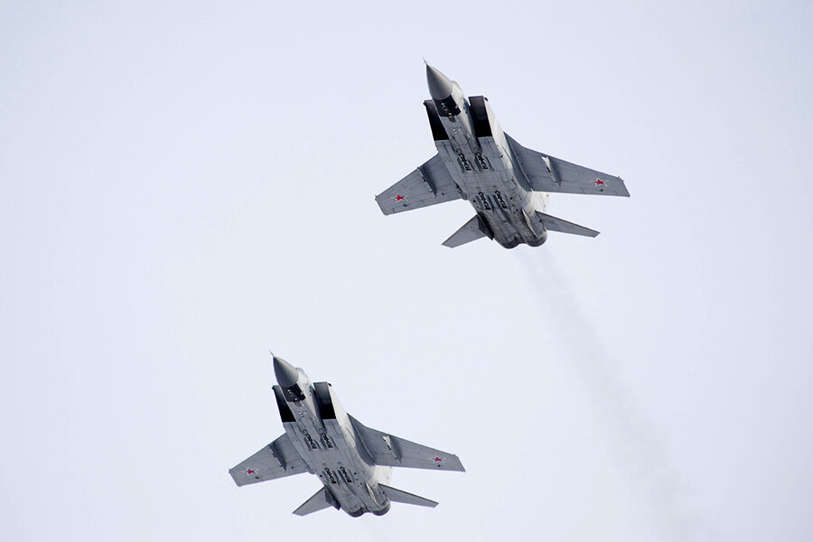МИГ-31 в Арктике