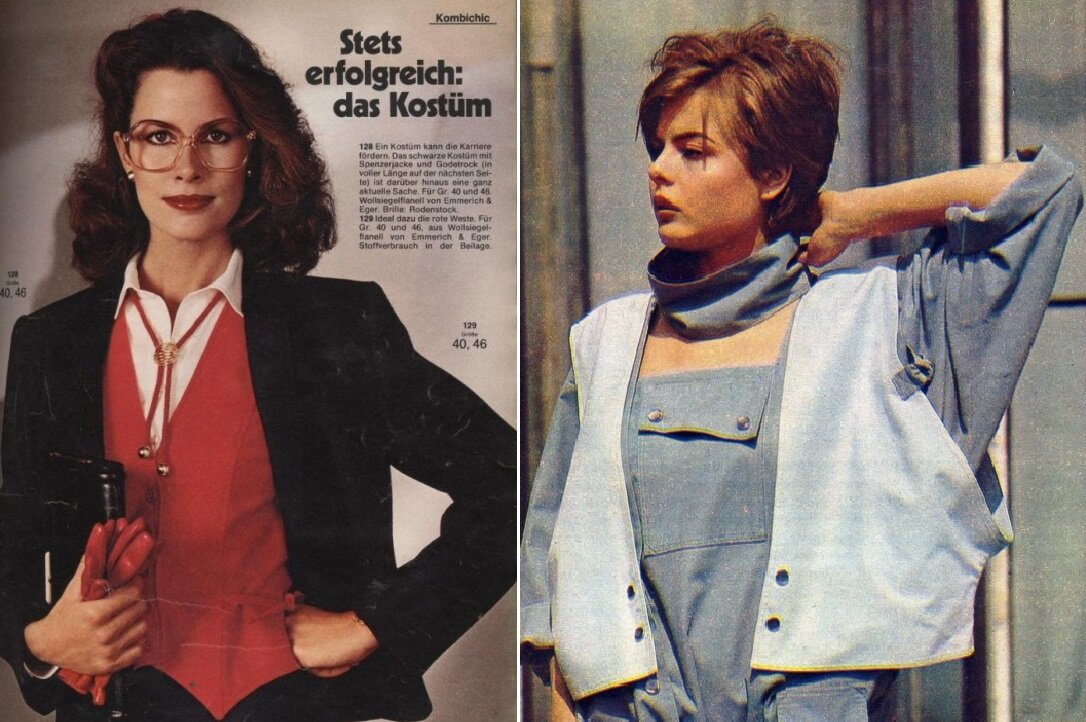 Странички из журналов 'Burda' и «Работница».