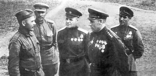 Расположение  наших войск . генерал армии К.К. Рокоссовский 