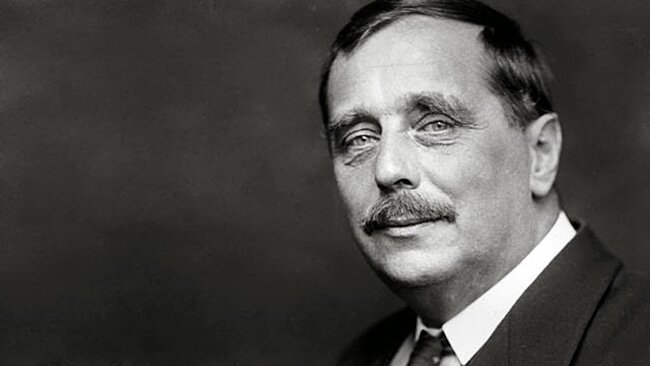 Английский публицист, журналист, писатель-фантаст Герберт Уэллс (1866-1946)