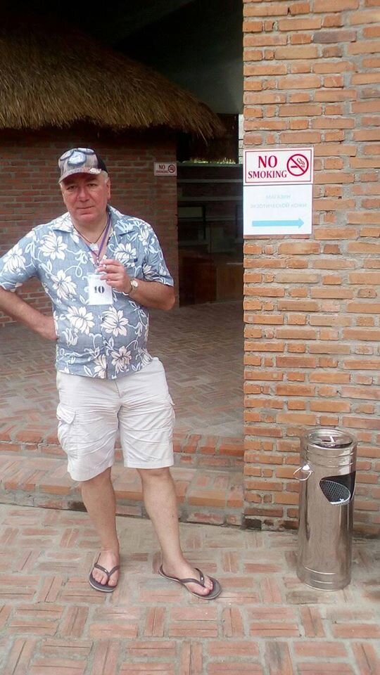 С. Какителашвили. А номер на груди как заявляет Сергей - количество выпитых шотов.