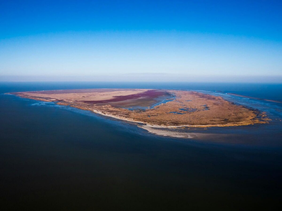 Остров Тюлений в Каспийском море