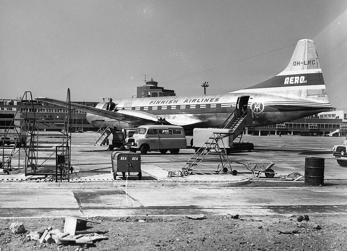  Convair-340 финской авиакомпании Aero Oy (Фото: finnair.com)