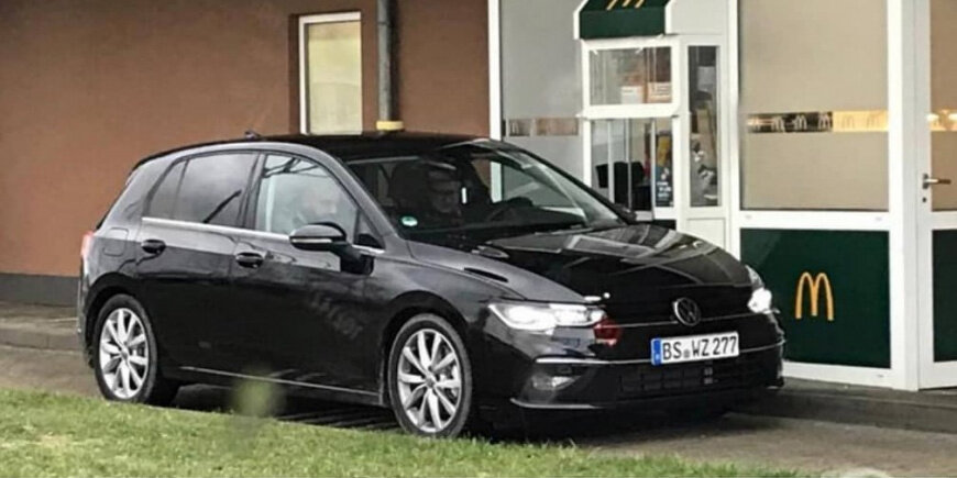 Предположительно VW Golf8