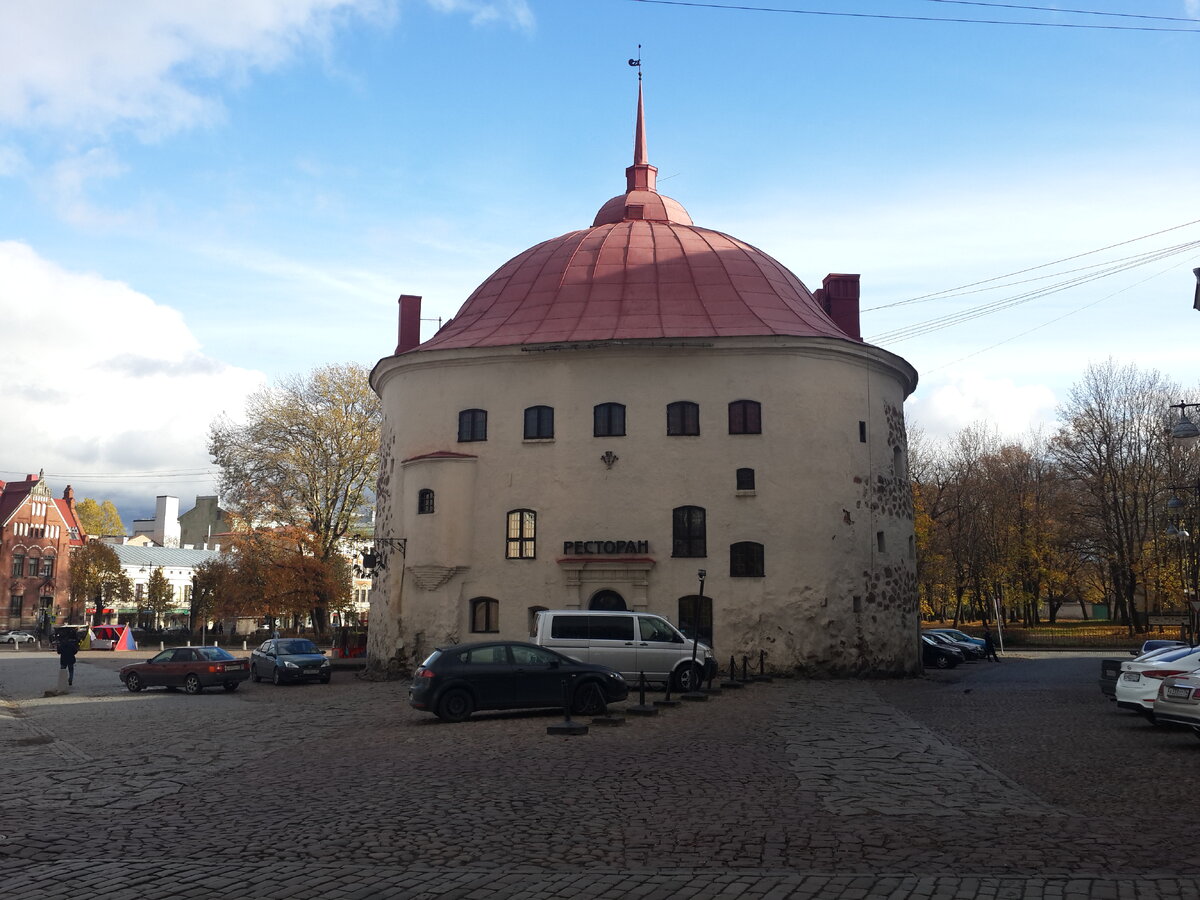 Выборг, прогулка по старому городу, 