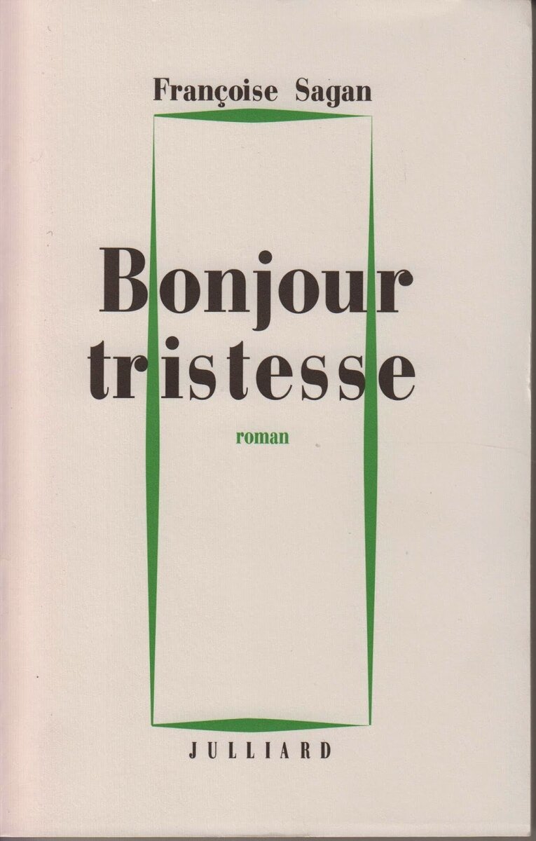 Обложка романа "Здравствуй, грусть"