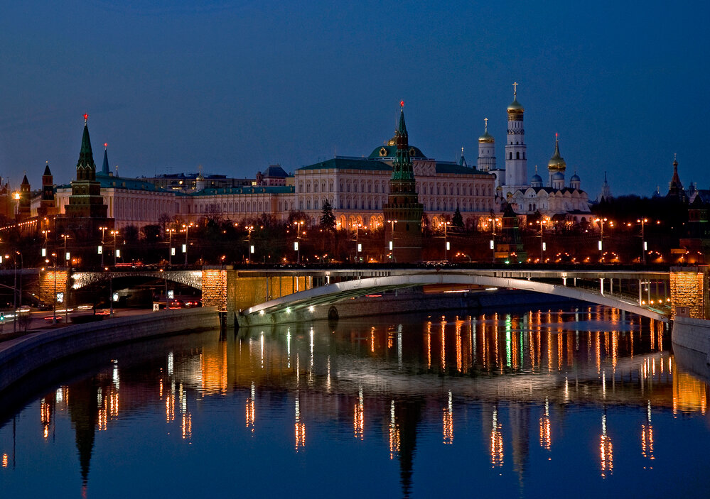 Вид на кремль с москва реки