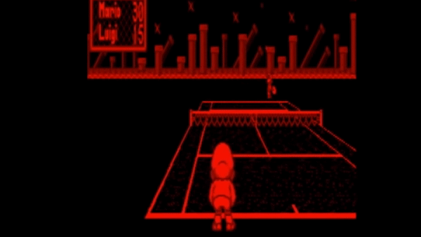 Геймплей игры на Virtual Boy