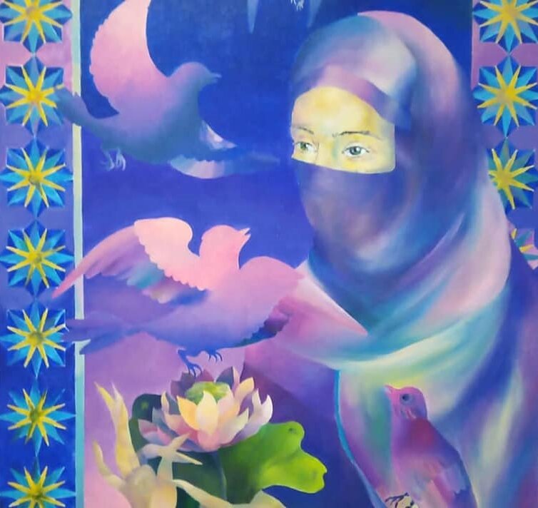 Фрагмент автопортрета Инги Бреус