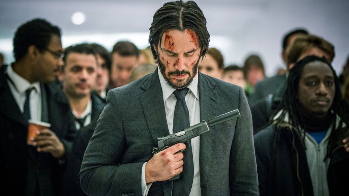 Персонаж Джон Уик, картинка на обложку статьи