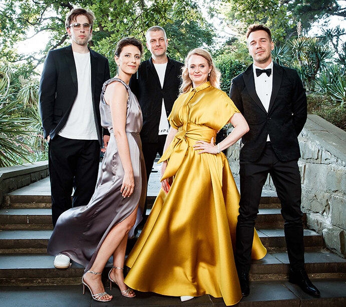 Александр Паль, Наталья Меркулова, Алексей Чупов, Анна Михалкова и Михаил Зыгарь