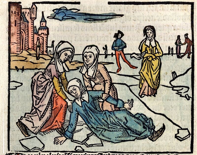 Автор: Johannes Brugman, Vita Lijdwine (Schiedam 1498). - http://www.schiedam.nl/smartsite.shtml?id=58218, Общественное достояние, https://commons.wikimedia.org/w/index.php?curid=6764472