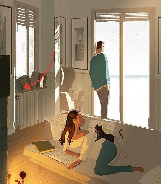 Рисунок @pascalcampionart