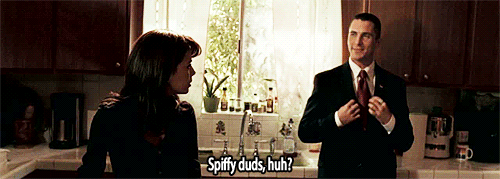 Когда Кристиан Бэйл пришёл к тебе на кухню и хвастается шмотками: «Шикарненько, да?»