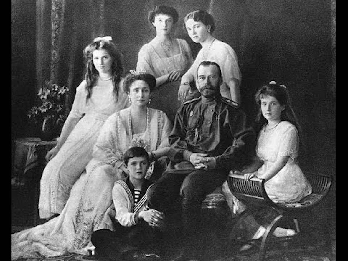 Царская семья. Из фотоальбома А. А. Вырубовой