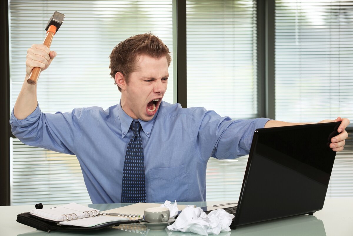 Типичный стрессоустойчивый сотрудник))