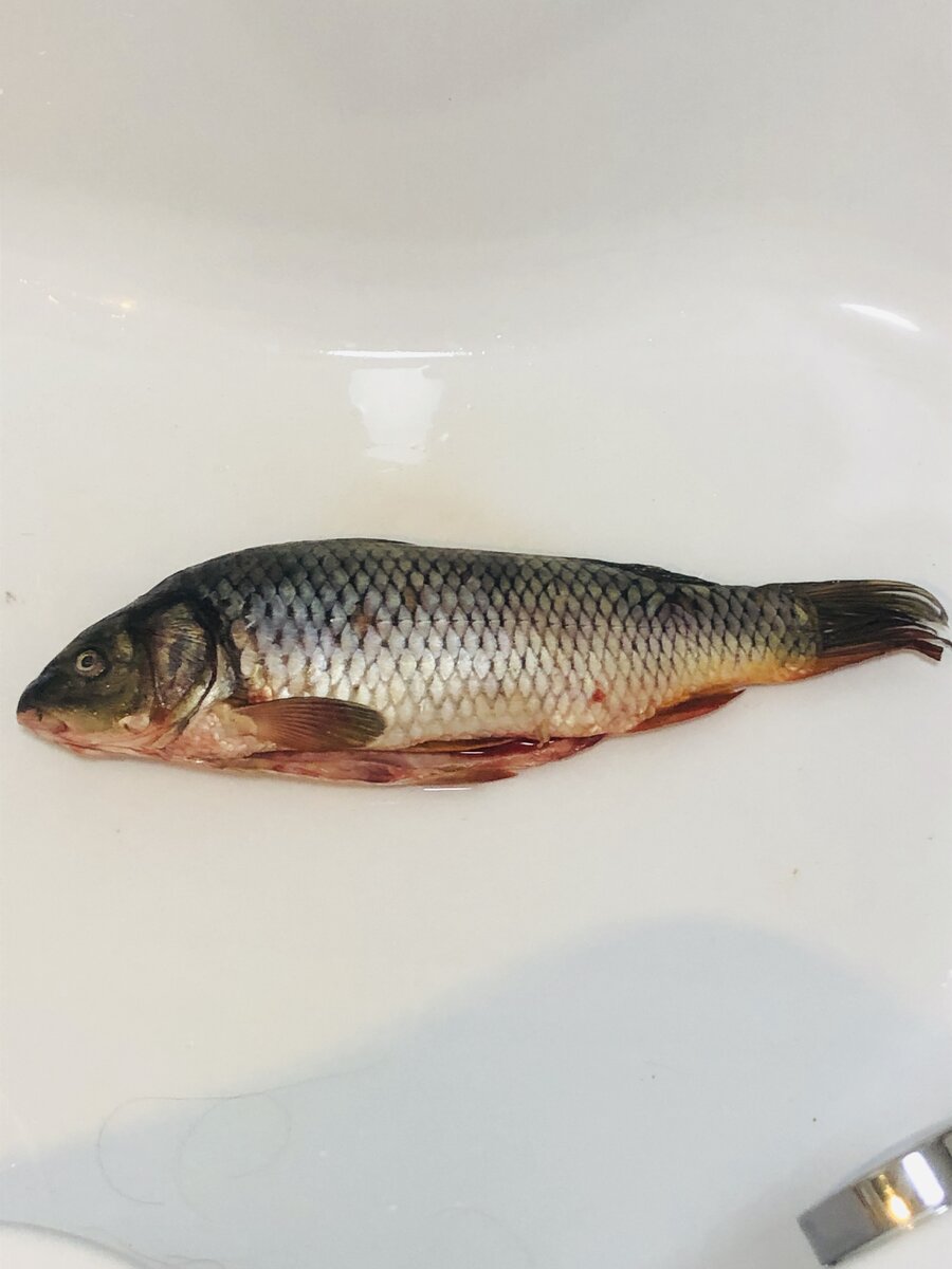 Чистим рыбу