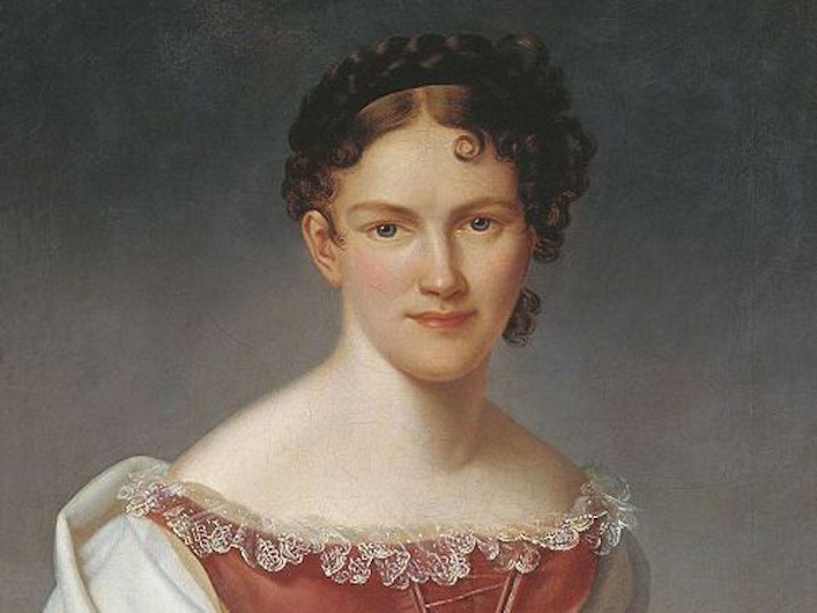 Анри-Франсуа Ризенер. Портрет Авдотьи Истоминой. 1820-e