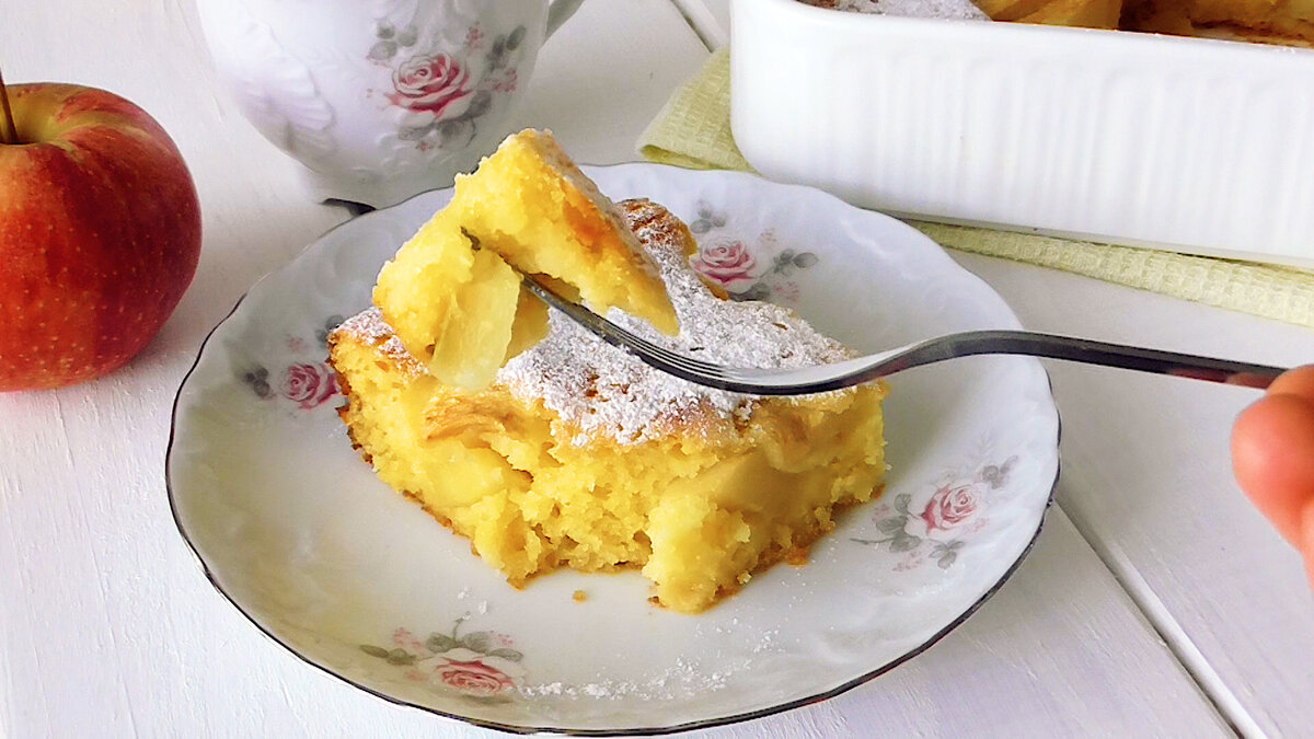 Манник с ананасами