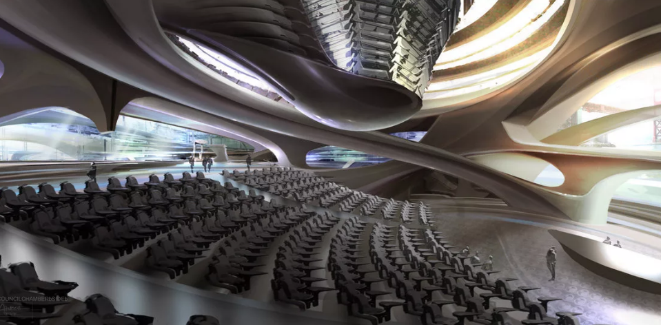 Зал заседаний.