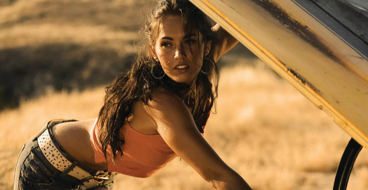 Меган Фокс в фильме «Трансформеры» 