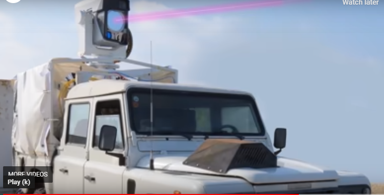 Комплекс "Drone Dome" в действии