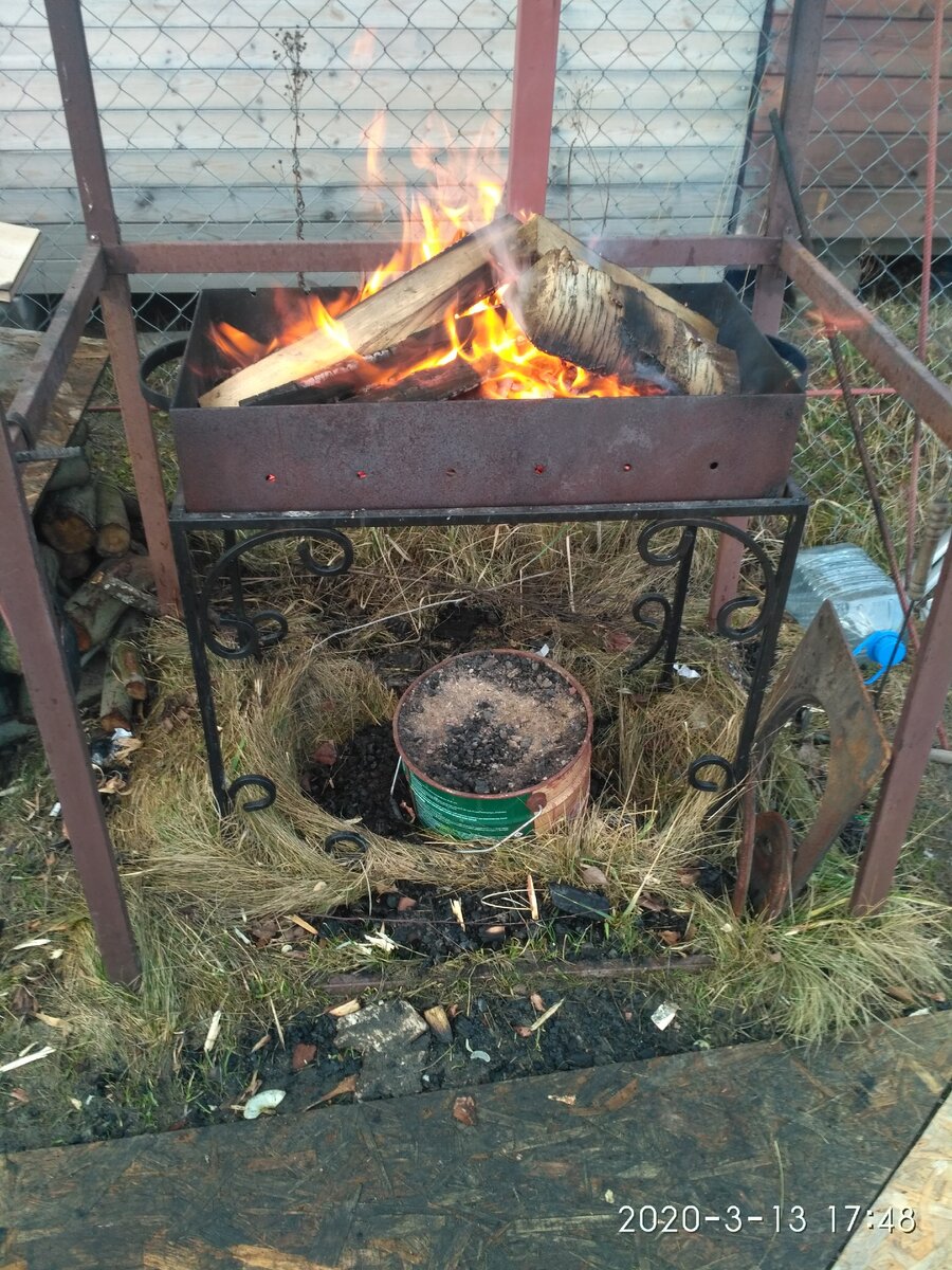 Как сделать мангал без сварки.