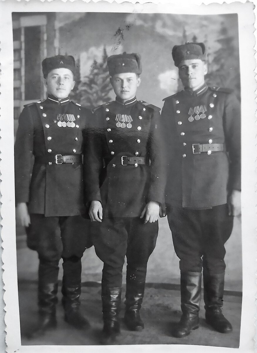 Послевоенное фото, 40-е годы.