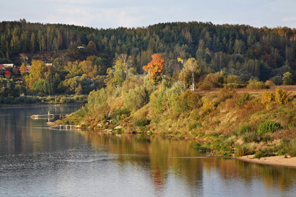 На какой реке город таруса