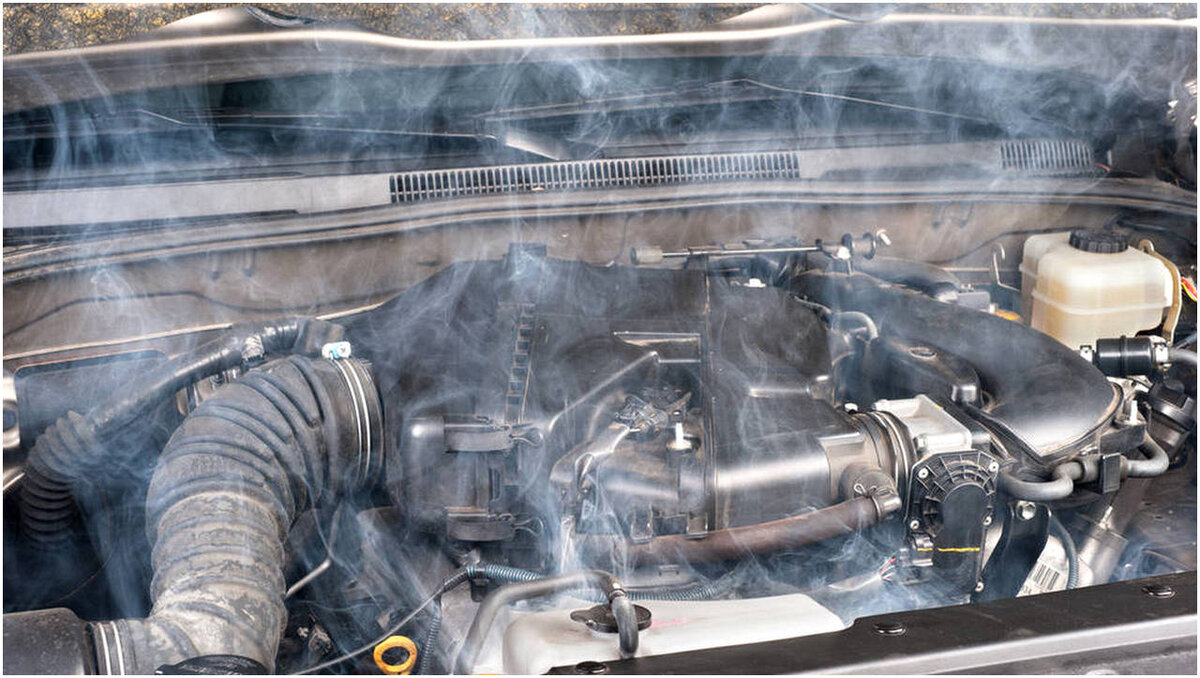 Сгоревший двигатель, худшая из автомобильных картин