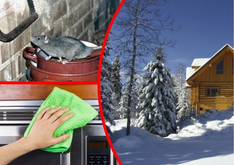 Подготовка дачи к зиме.