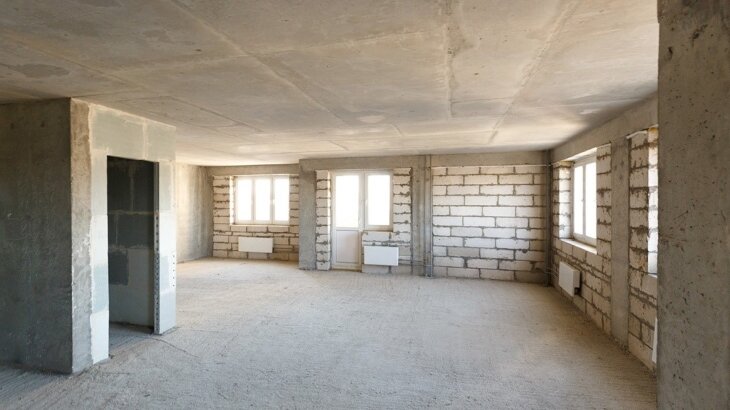 Вариант квартиры со свободной планировкой