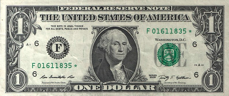 Джордж Вашингтон в своём самом знаменитом изображении